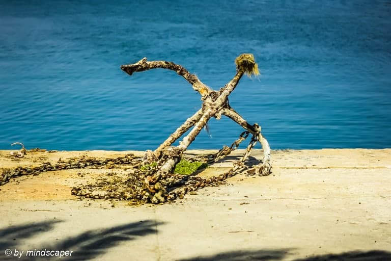Retired Anchor in the Harbour of Koroni