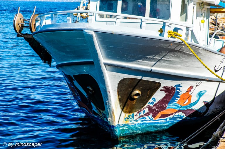 Bow of a Mediterranean Fisherboat - Sea Story