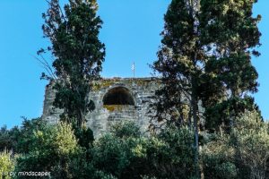 Koroni Kastro Main Gate from Below - Historic