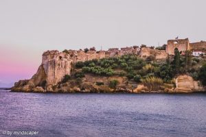 Koroni Kastro in the Evening - Skyline