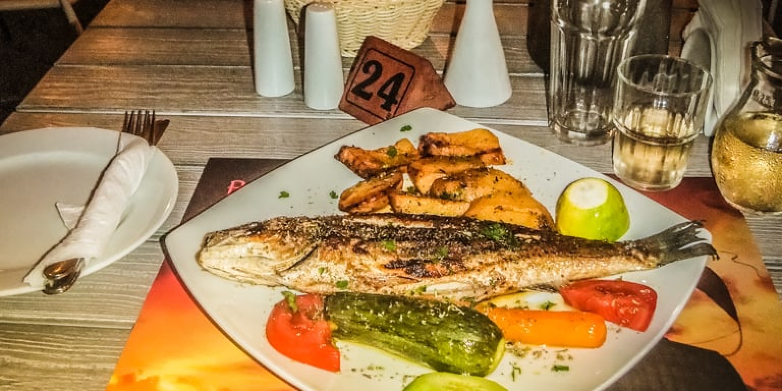 Grilled Fresh Fish at Barbarossa