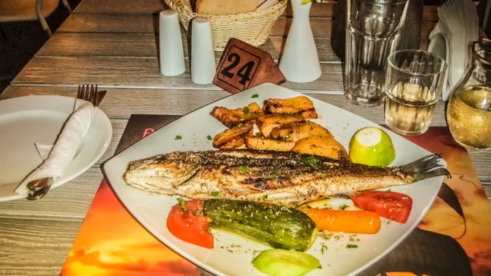 Grilled Fresh Fish at Barbarossa