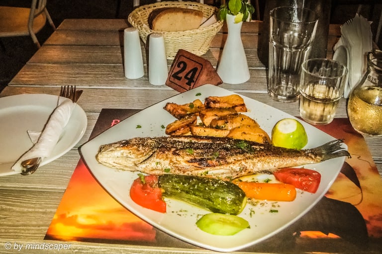 Grilled Fresh Fish at Barbarossa