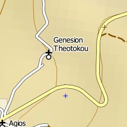 Akritochori City Map 1:10'000 Sample 1