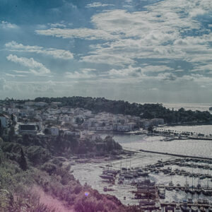 Pylos with Harbour at South of Navarino Bay & Tsichli-Baba Islet