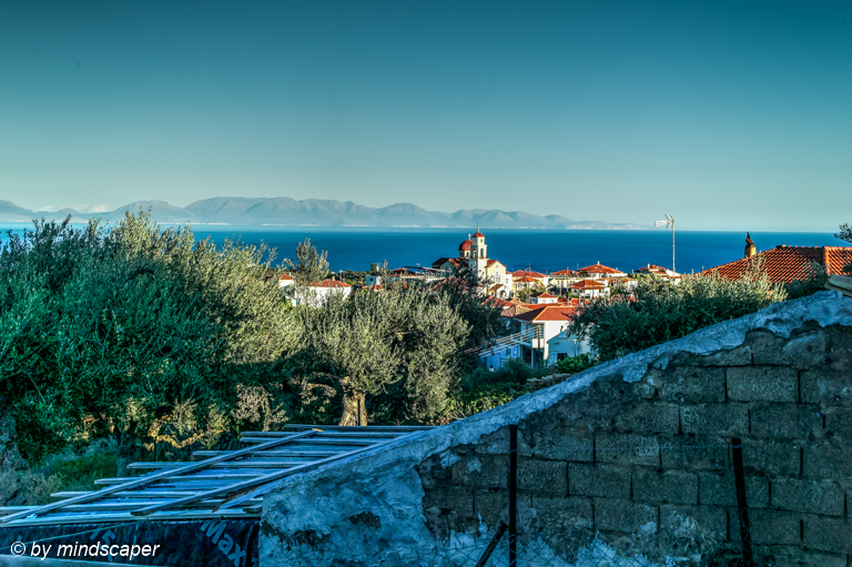 Vasilitsi Seen from School, with Mani