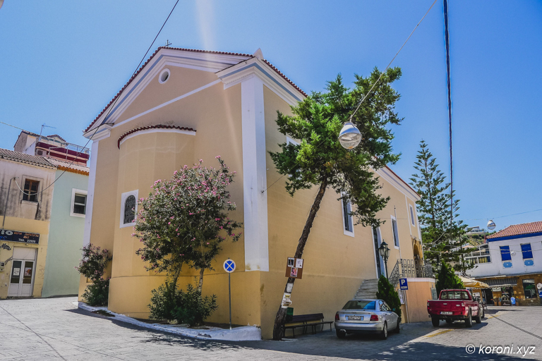 Taxi Stand at Koroni Main Square