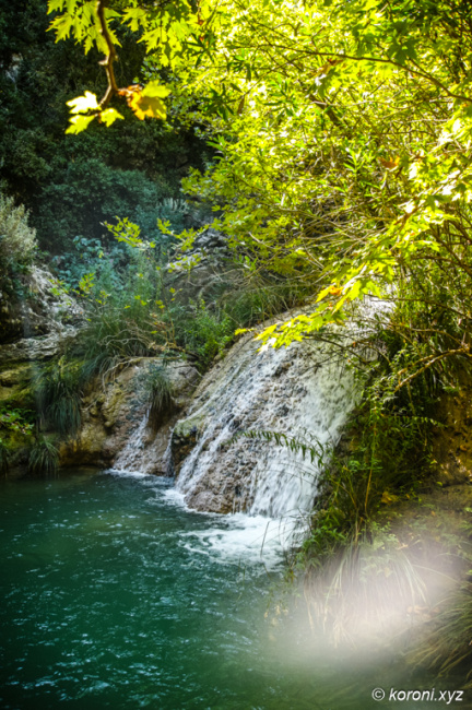 Polylimnio Waterfall