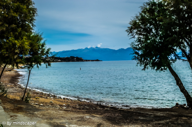 View from Limanaki to Koroni