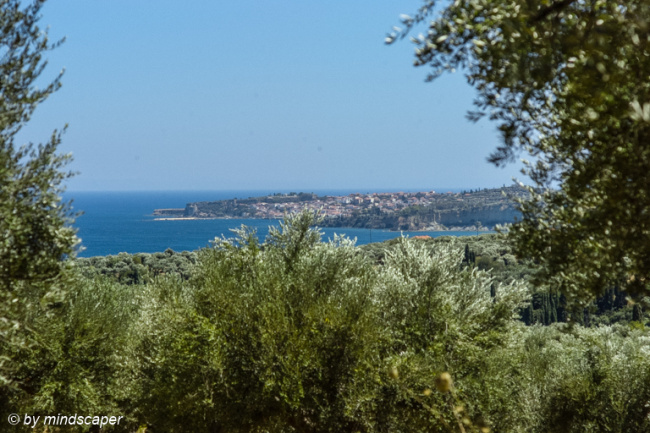 Panoramic View to Koroni from North