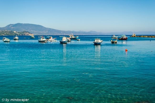 Fisherboats in the Harbour - Sea Story