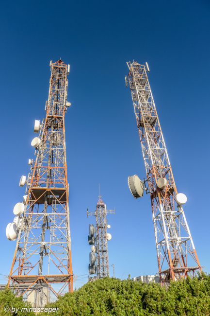 Communication Antennas Zarnaoura Mountain