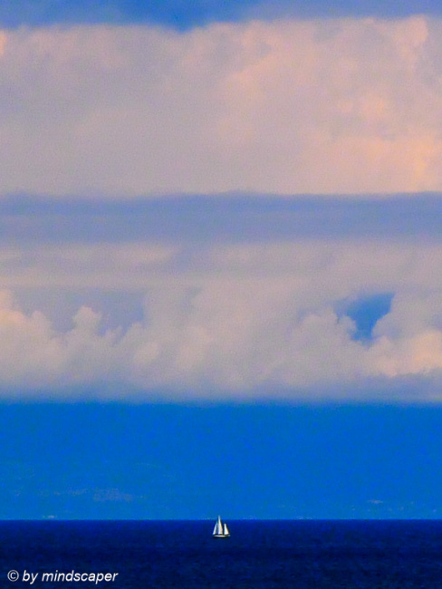 Sailing under the Cloudy Sky - Mediterranean Sea