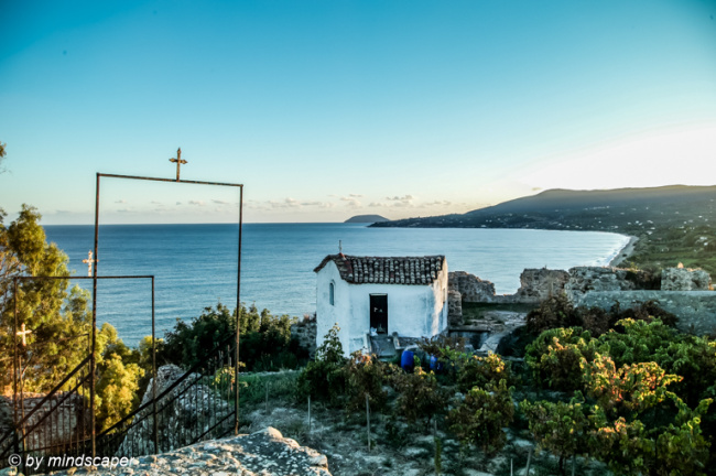 View from Koroni Monastery to Venetiko