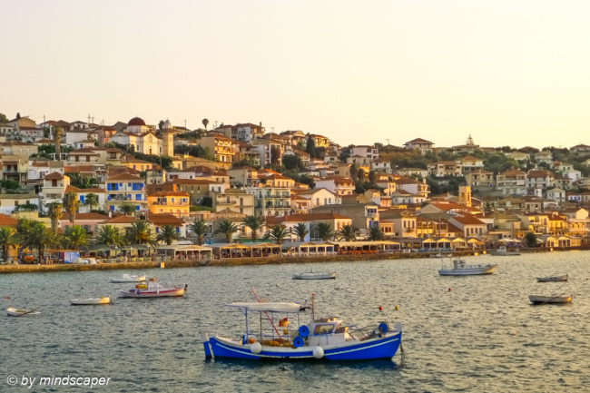 Evening in Koroni Harbour