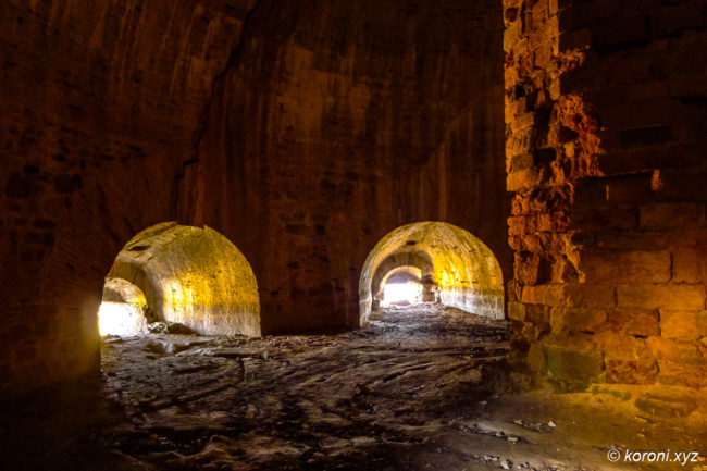 Hall with Octacon Column at Kastro