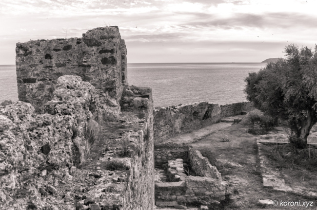 Kastro Ruins with View to Venetiko